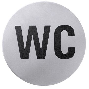 Contacto toiletdeursymbool WC, 7661/001