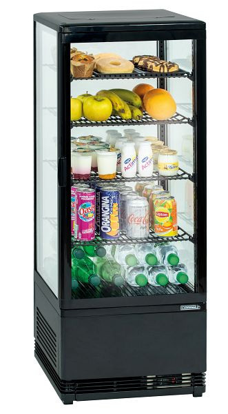 Casselin koelvitrine 98L - zwart, CVR98LN