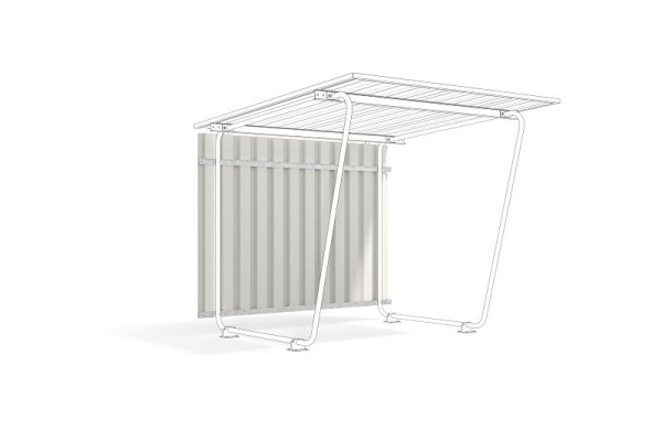 WSM achterwand voor Siegen S16 trapeziumplaat, 102001589