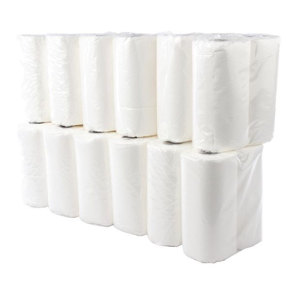 Jantex keukenrol wit 2-laags, VE: 24 stuks, GH065