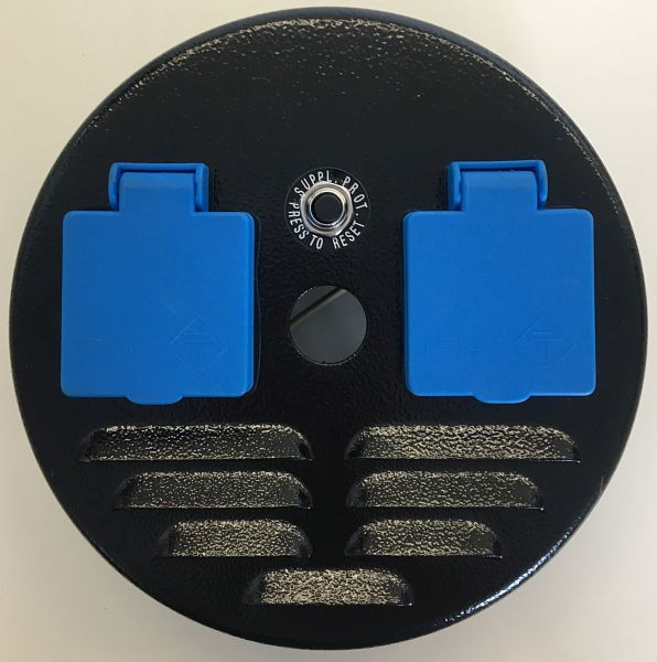 ELMAG deksel zonder stopcontacten (voor generator, Mecc Alte) voor SEB 3300 W, 9503130