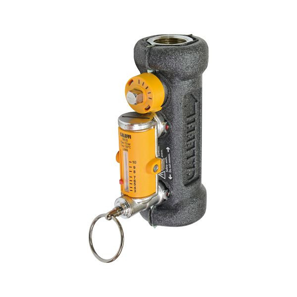Solarbayer inregelafsluiter DN20 met debietmeter voor zonne-energiesystemen 3/4", 430016500