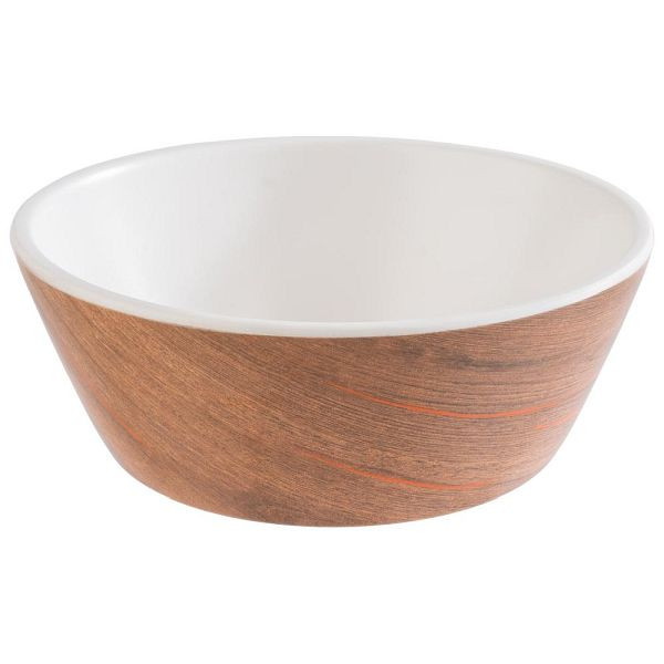 APS schaal -CRAZY WOOD- Ø 20,5 cm, hoogte: 7,5 cm, 1,2 liter, 85310