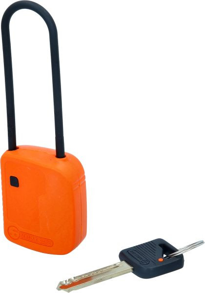 KS Tools vergrendelhangslot, oranje, composietmateriaal, 76 mm, 117.0221