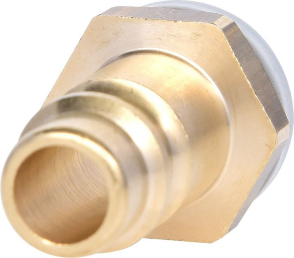 KS Tools messing steeknippel met buitendraad, G1/4" AG, 515.3489