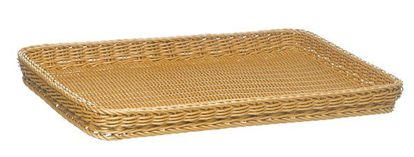 APS bakplaatmaat, 60 x 40 cm, hoogte: 5 cm, polypropyleen, lichtbeige, -PROFI LINE-, 50915