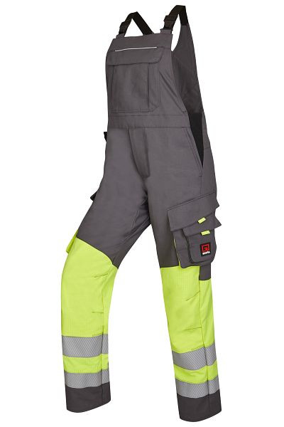 ROFA tuinbroek 4592506, maat 54, kleur 424-grijs-lichtgeel, 4592506-424-54