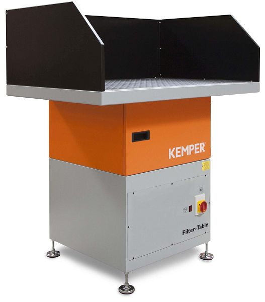 ELMAG lastafel met filterapparaat, filtertafel 1,2x0, 8m zuigkracht 1.400 m³/h ~ 1,5 kW ~ 3x400 V (Type 950 400 001), 58659