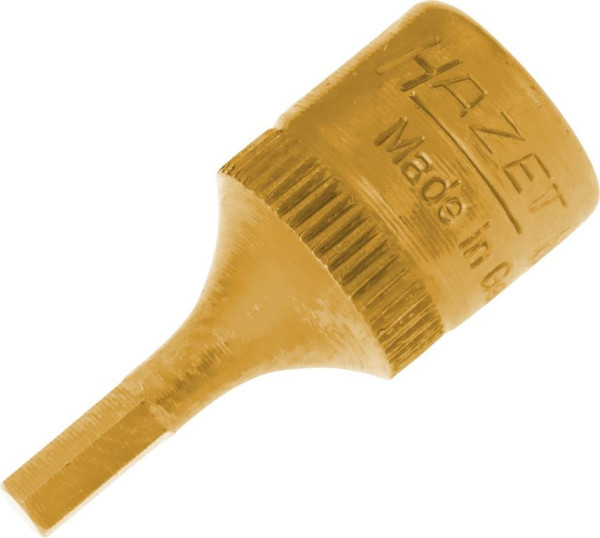 Hazet schroevendraaierdop, hol vierkant 6,3 mm (1/4 inch), zeskant dopprofiel, 3 mm, 8501-3