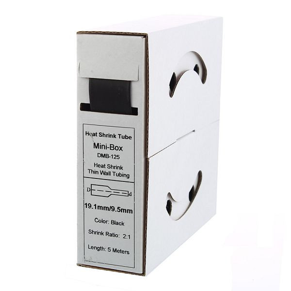 Offgridtec 5m krimpkous 19,1mm>9,5mm zwart, 7-01-000590