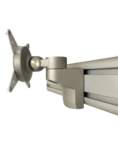 Hammerbacher ORGA schermhouder, zilver, 360° draaibaar, kantelbaar, draaibaar, VORGPD/S