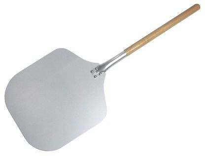 Contacto pizzaschep met korte houten steel, 4765/480