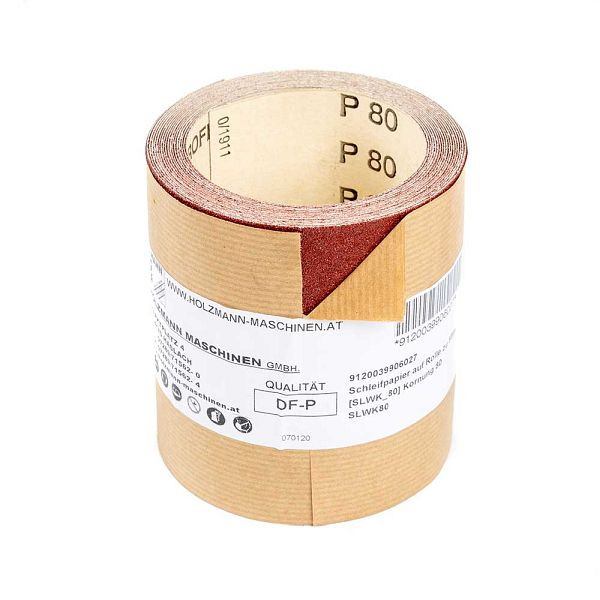 Holzmann schuurpapier op rol van 5m K80, SLWK80