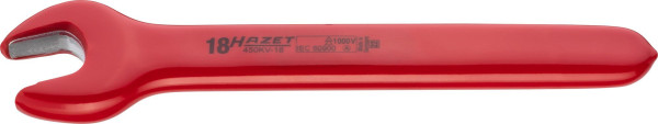 Hazet steeksleutel, dubbel geïsoleerd, buitenzeskantprofiel, 18 mm, 450KV-18