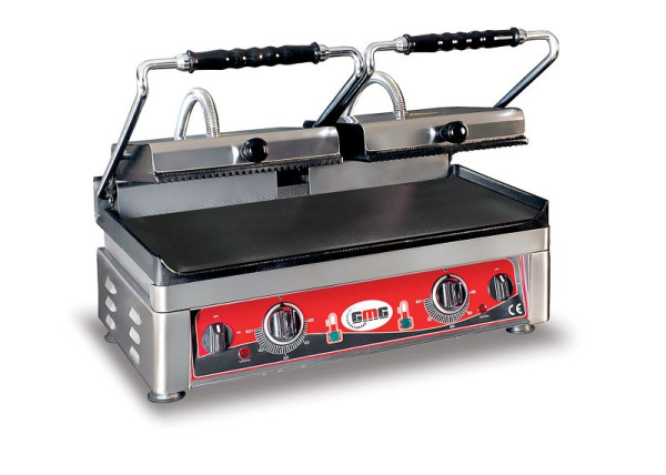 GMG dubbele contactgrill - boven gegroefd / onder glad, grilloppervlak: 52 x 24 cm, KG5530DG