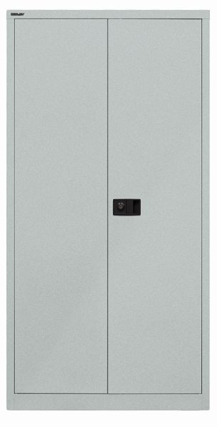 Bisley universele draaideurkast, 3 planken, 4 OH, zilver, E722A03355