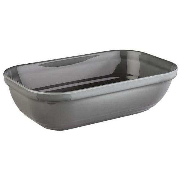 APS GN 1/4 kom -EMMA-, 26,5 x 16,2 cm, hoogte: 7,5 cm, melamine, grijs, 1,5 liter, 85128
