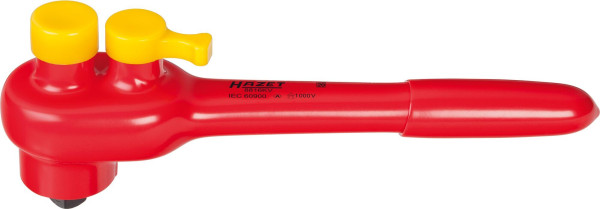Hazet omschakelratel, dubbel geïsoleerd, massief vierkant 10 mm (3/8 inch), 8816KV
