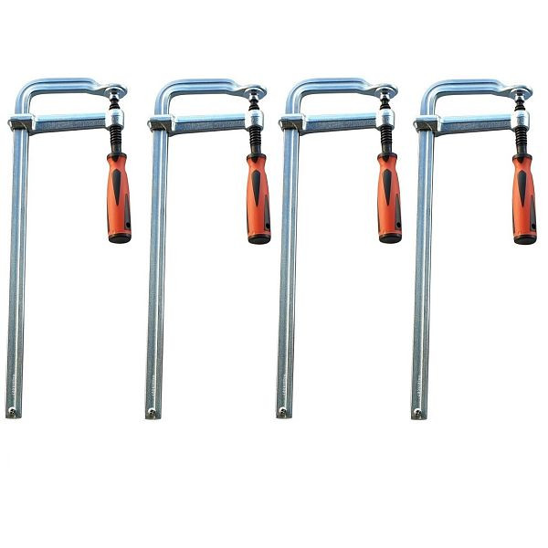 VaGo-Tools professionele geheel stalen lijmtang 200 x 120 mm tafelklemklemmen, VE: 4 stuks, 260-200x4_pv