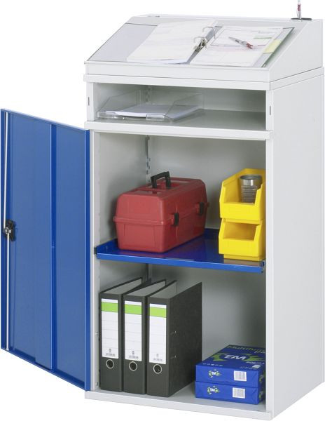 RAU zijkast sta bureau, opbergvak, 650x1110/1220x520 mm, 07-650-M01.11