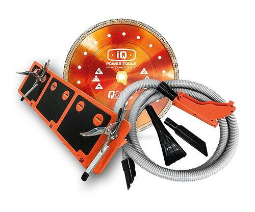 MMXX accessoire spaarbundel voor iQTS244 doorslijpschijf + slangenset + verstekmeter, 80756