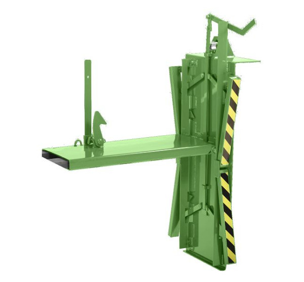 RR Industrietechnik gaaskistenkantelaar type RGW RAL 6011, 100600250