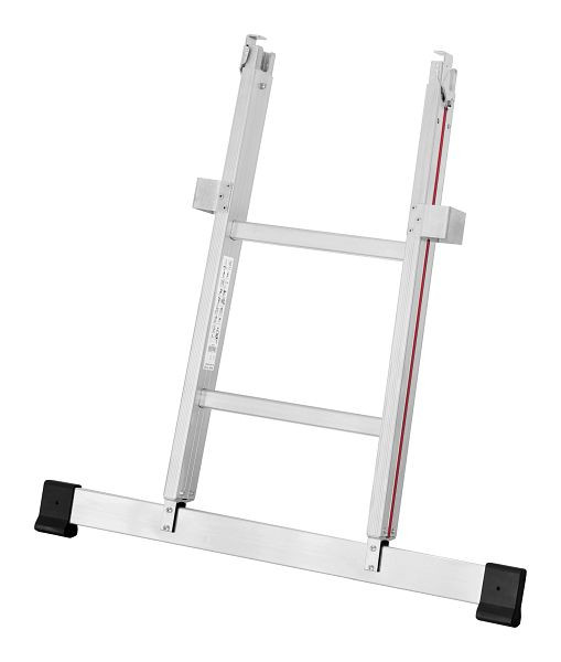 HYMER glasreinigingsladder, onderste deel voor lengteverstelling, 2 sporten, lengte 0,90 m, 501702