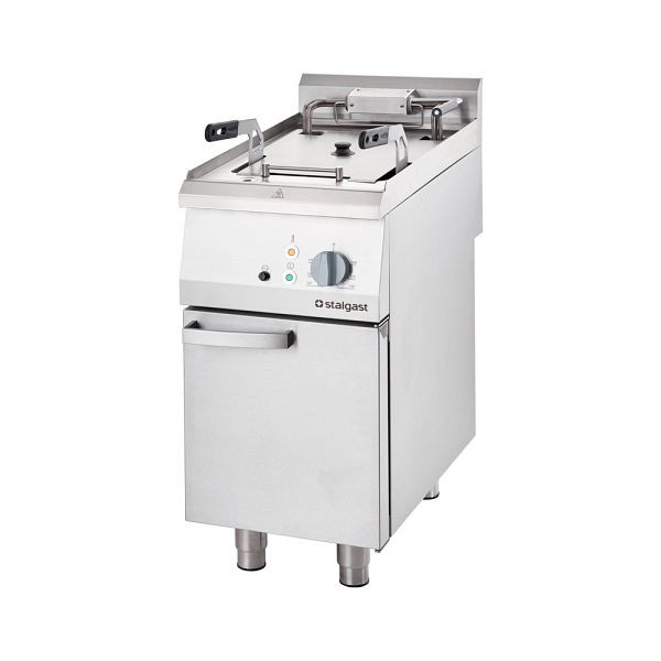 Stalgast elektrische friteuse als tafelmodel Serie 700 ND - enkele friteuse, 15 kW, 400 x 700 x 250 mm (BxDxH), SL34115S