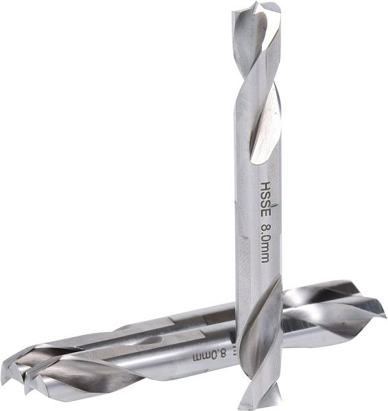 KS Tools HSSE dubbele puntlasborenset, 3-pack, 332.0938
