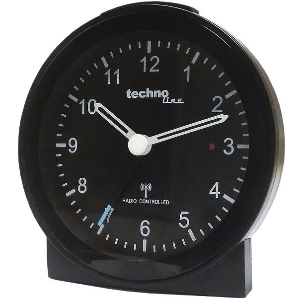 Technoline radiografische wekker, DCF-77 radiografische klok, afmetingen: 80 x 83 x 30 mm, WT 768