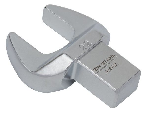SW-Stahl steeksleutel, 22 mm, SW 22 vierkante dop 14 x 18 mm, 03842L