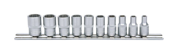 KS Tools 1/4" 12-kant dopsleutelset, 10-delig, 917.0625
