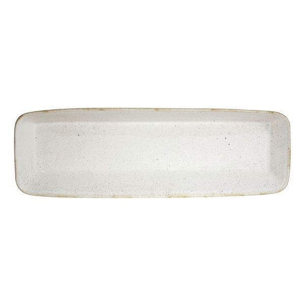Churchill Stonecast Hints Rechthoekige Ovenschalen Off White 160 x 530mm (Pak van 2) DY203