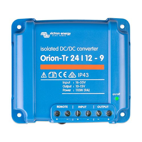 Victron Energy DC/DC-omvormer Orion-Tr 24/12-9 iso, 391617