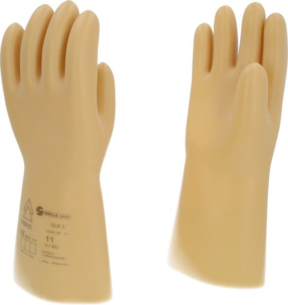 KS Tools Elektriciensbeschermhandschoen met beschermende isolatie, maat 11, klasse 3, wit, 117.0061