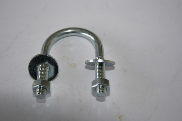 ELMAG bevestigingsklem voor wielstel, inclusief moeren en ringen voor stroomgeneratoren (frame-apparaten), 9503056