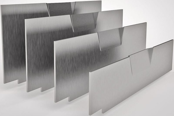 KLW aluminium tussenschot, breedte: 200 mm (12 stuks), hoogte: 164 mm, voor fronthoogten: 200 tot 400 mm, 15 / TB12-164