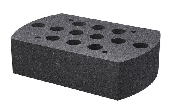 IKA opzetstuk voor 30 ml vaten, 12 x Ø23 mm, VX 11.5 - reageerbuisinzet, 0025005778