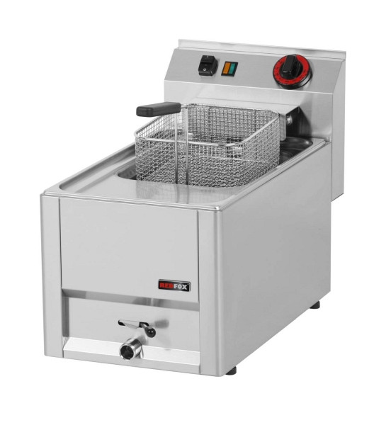 A&S Gastro elektrische frituurpan 8 liter 6 kW, FE-30ELT