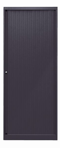 Bisley rolluikkast EuroTambour, 4 planken, 5 OH, rolluik zwart, body zwart, ET408194S5633