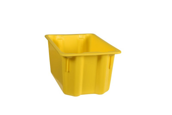 Plastipol-Scheu K 400/2 POLYBOX PP GEEL, 300 mm x 200 mm x 150 mm, 28420014