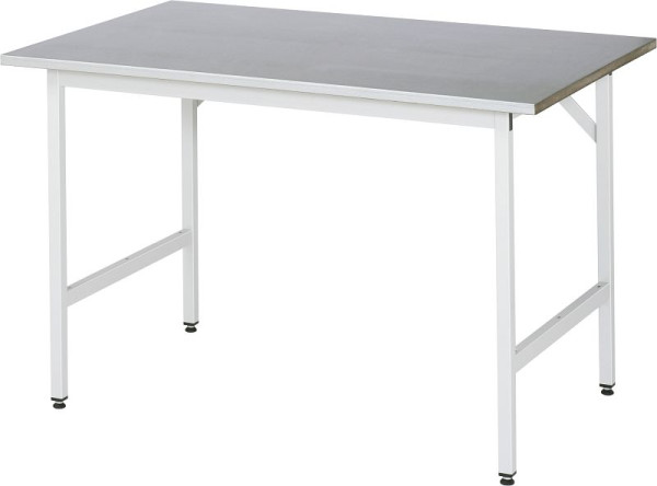 RAU Jerry serie werktafel (basistafel), B1250 x D800 x H800-850 mm, 06-500ES80-12.12