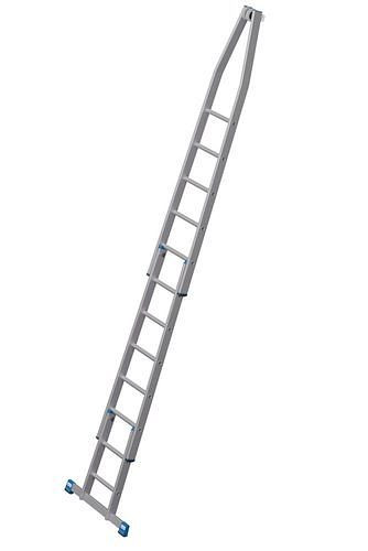 Krause opsteekladder van aluminium, set van 2, 12 sporten, 307665