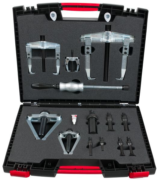 KS Tools precisie-binnentrekker- en trekkerset, diameter 10-75 mm, 13-delig, 660.0023
