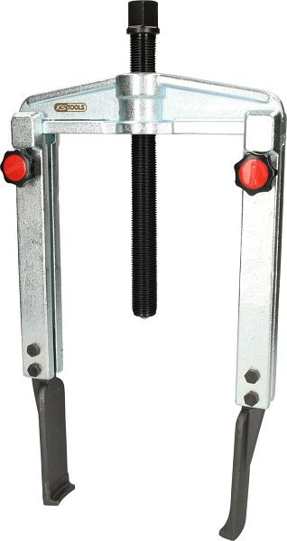 KS Tools universele sneltrekker 2-armig met slanke en verlengde haken, 50-160mm, 300mm, 620.0019