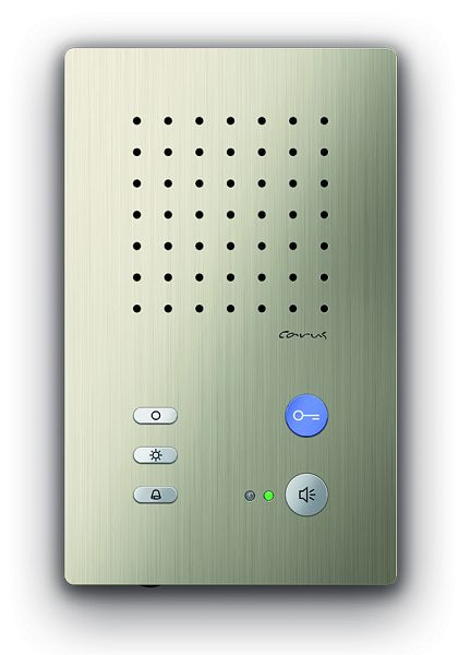 TCS audio binnenstation voor handsfree serie Carus ADAPTO, opbouw champagne, CAI1000-0152