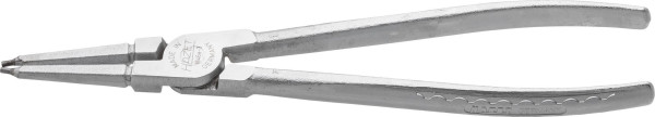 Hazet borgveertang, standaard: DIN 5256 vorm C, oppervlak: verchroomd, punt staalgrijs, lengte: 225 mm, 1846A-3