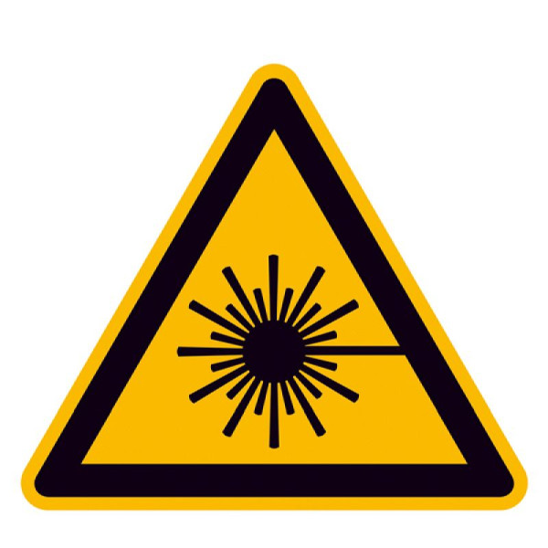 Stein HGS HGS elektrische markering/waarschuwingsbord, waarschuwing voor laserstraal, 25 mm / film, rol van 500, 31.0202