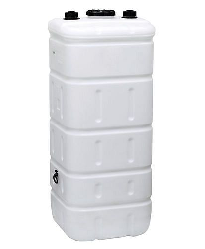 DENIOS dubbelwandige kunststof tank, 1000 liter, niveau-indicator, handgat 240 mm, 285-980