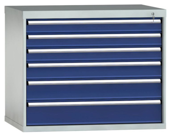 KLW ladekast 850 x 1031 x 750 mm H x B x D, inbouwmaten: 750 mm, indeling: 54x36 stuks, SJB0850-06EP-001
